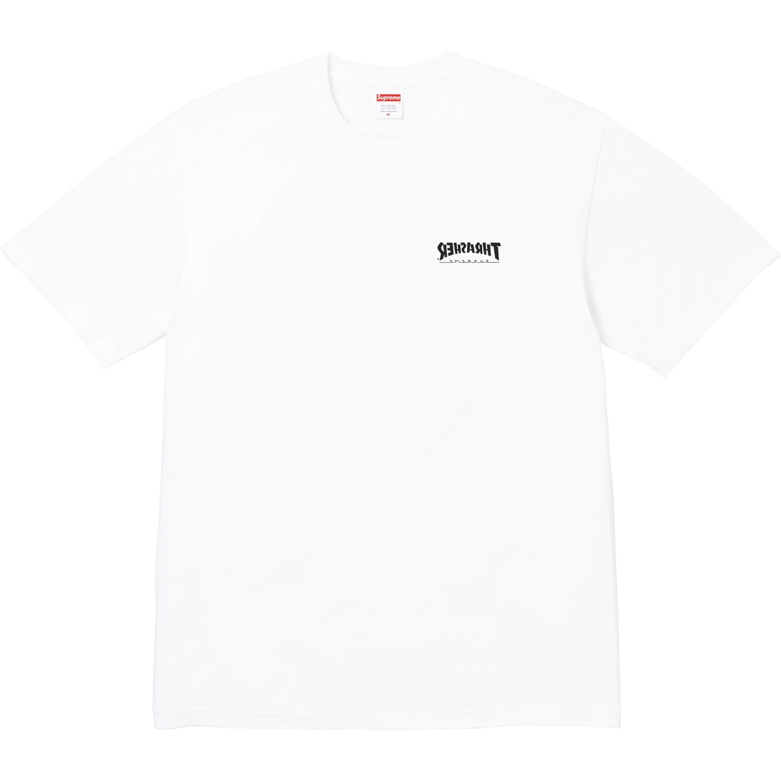 Supreme Supreme Thrasher Cross Tee (FW24) - White - $44