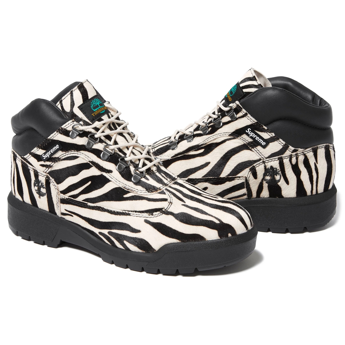 Supreme Supreme Timberland Field Boot (FW24) - Zebra - $218