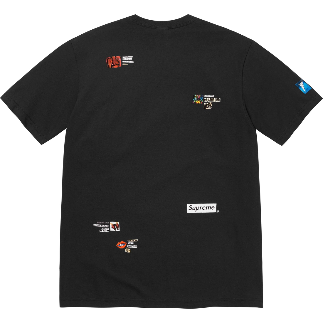 Supreme Upset Tee (FW24) - Black - $44