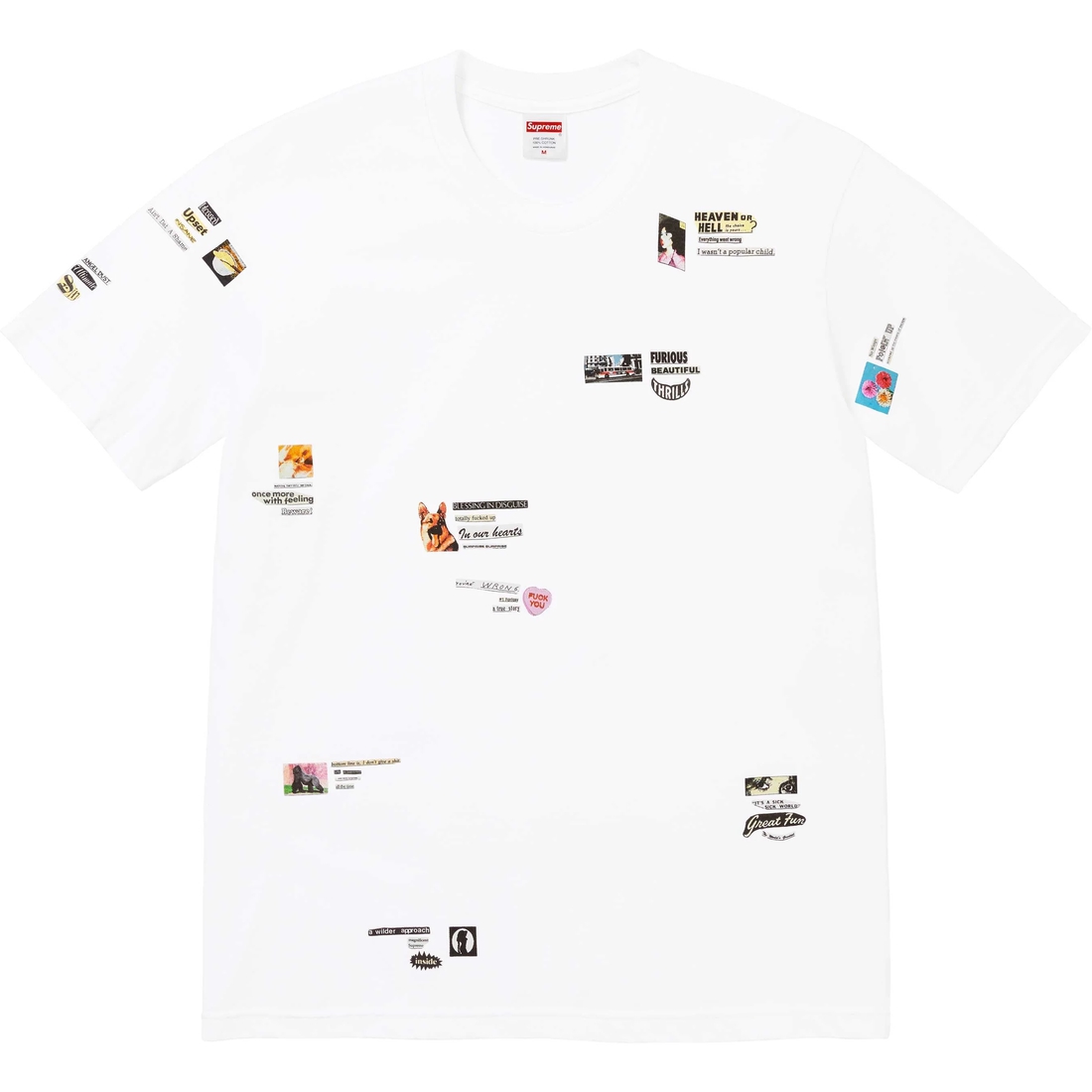 Supreme Upset Tee (FW24) - White - $44