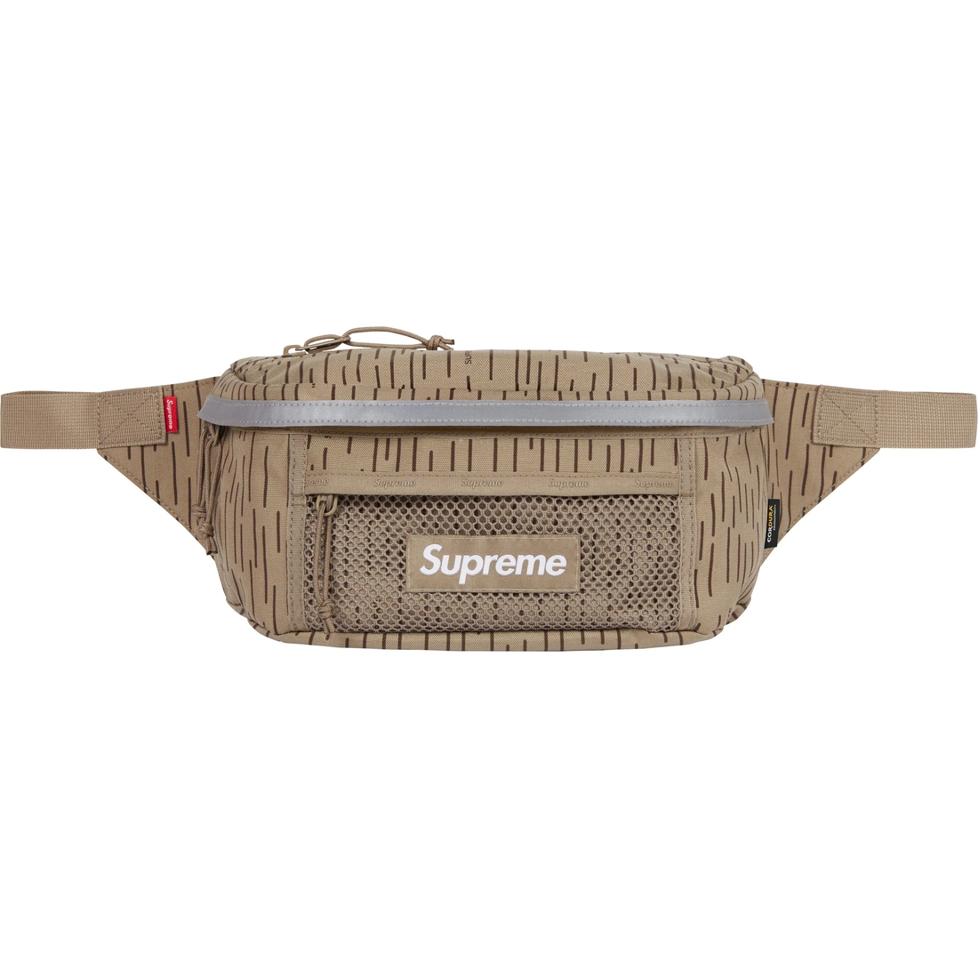 Supreme Waist Bag (FW24) - Tan Raindrop - $78