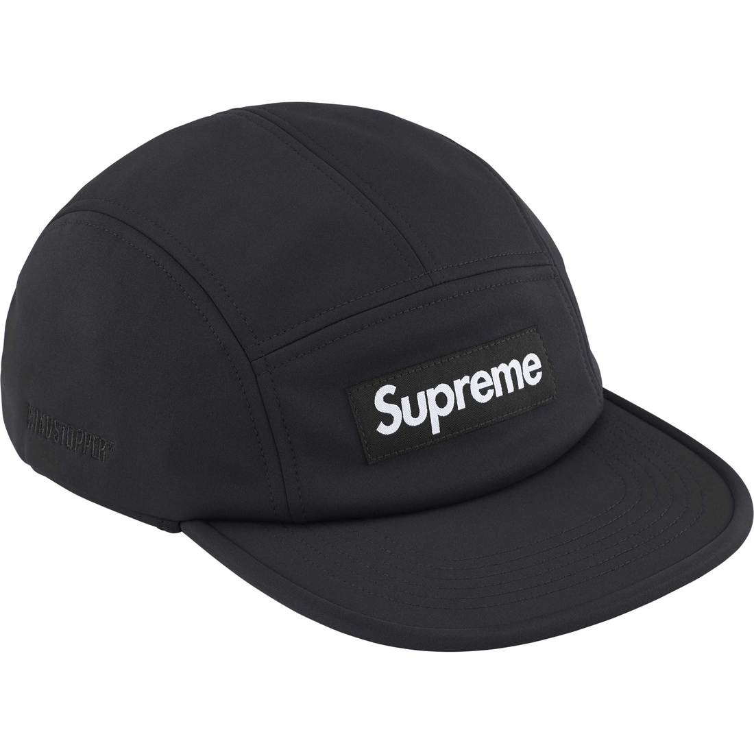 Supreme WINDSTOPPER Earflap Camp Cap (FW24) - Black - $60