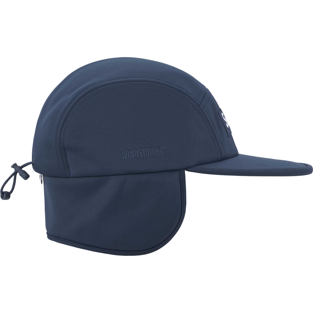 Supreme WINDSTOPPER Earflap Camp Cap (FW24) - Navy - $60