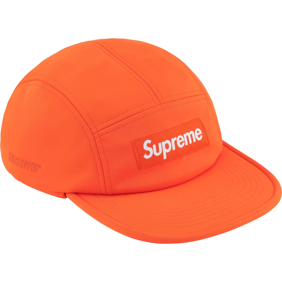 Supreme WINDSTOPPER Earflap Camp Cap (FW24) - Orange - $60