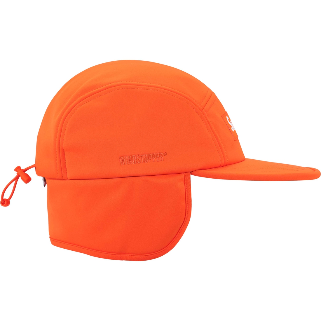 Supreme WINDSTOPPER Earflap Camp Cap (FW24) - Orange - $60