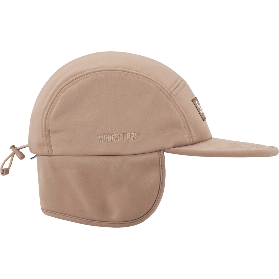 Supreme WINDSTOPPER Earflap Camp Cap (FW24) - Taupe - $60
