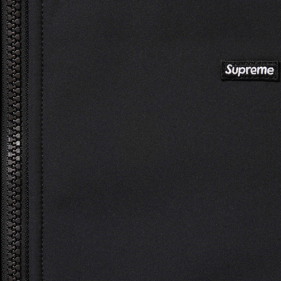 Supreme WINDSTOPPER Zip Up Hooded Sweatshirt (FW24) - Black - $198