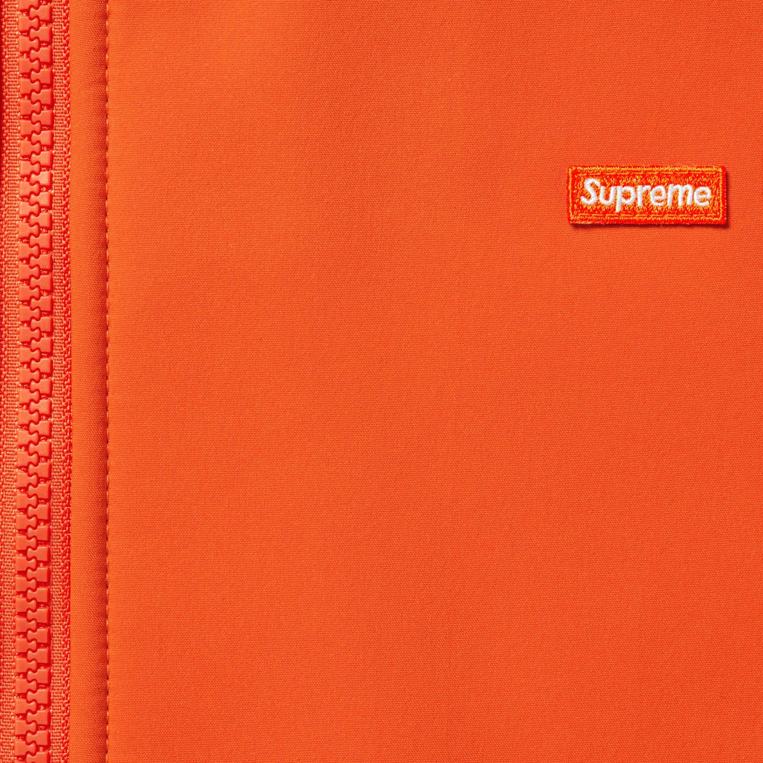 Supreme WINDSTOPPER Zip Up Hooded Sweatshirt (FW24) - Orange - $198