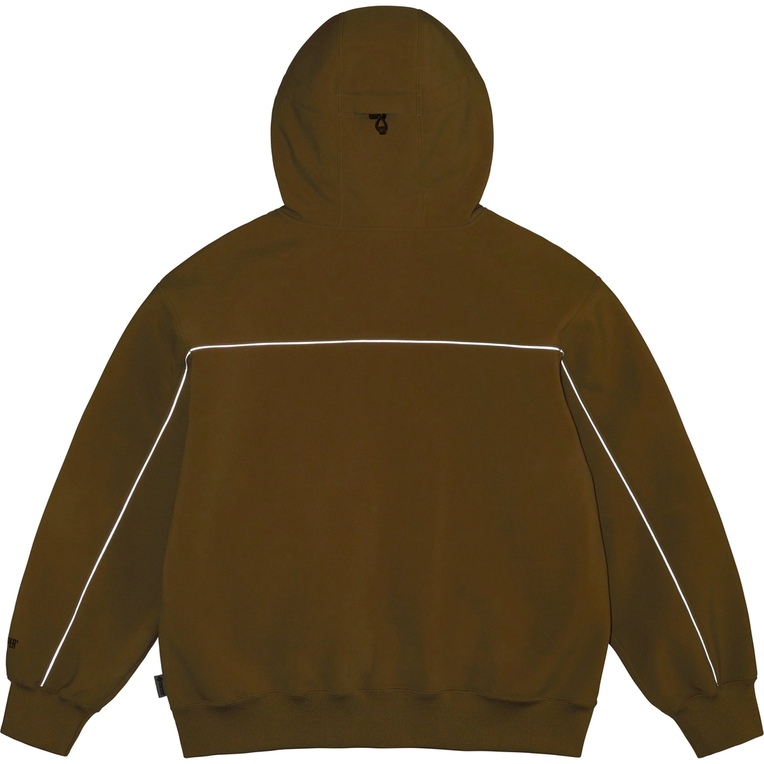 Supreme WINDSTOPPER Zip Up Hooded Sweatshirt (FW24) - Taupe - $198