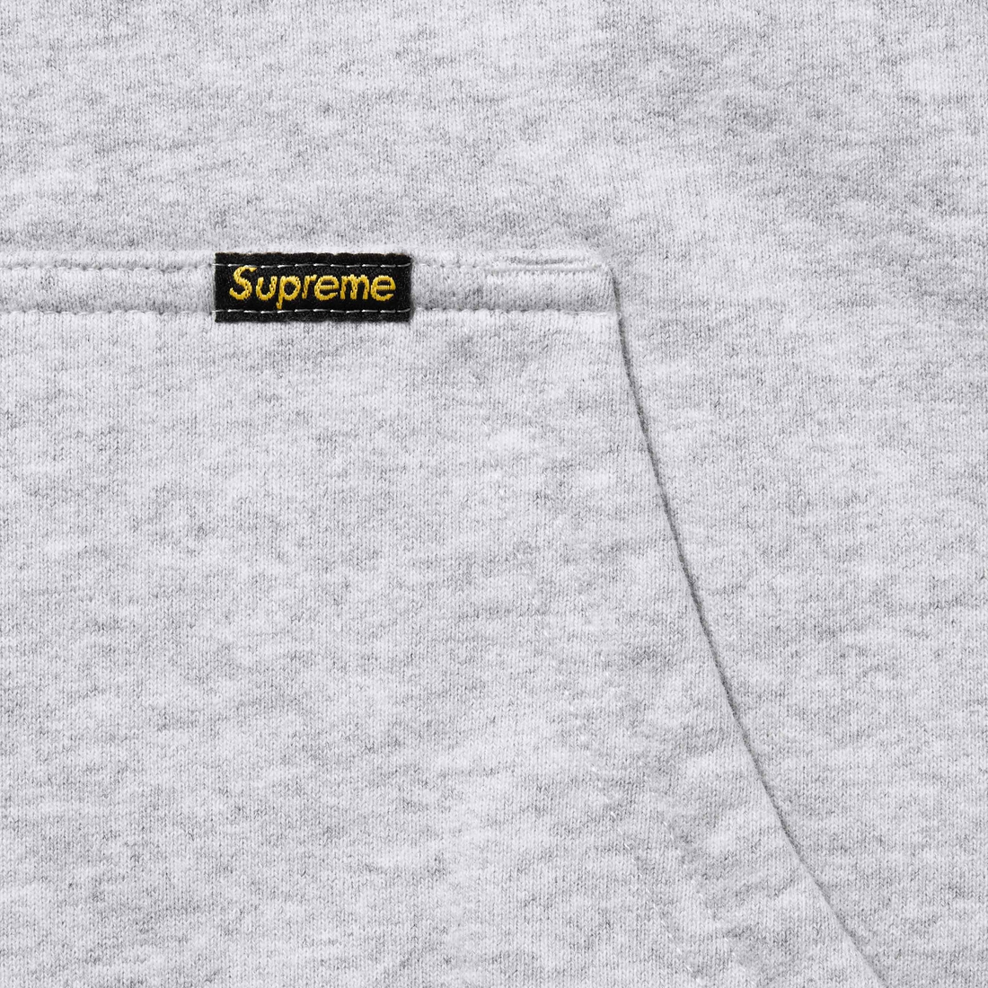 Supreme Work Zip Up Hooded Sweatshirt (FW24) - Ash Grey - $138