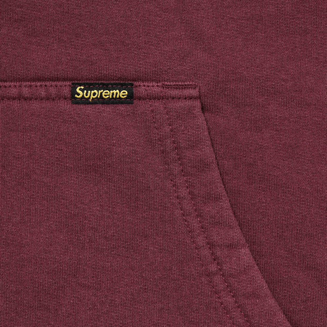 Supreme Work Zip Up Hooded Sweatshirt (FW24) - Maroon - $138