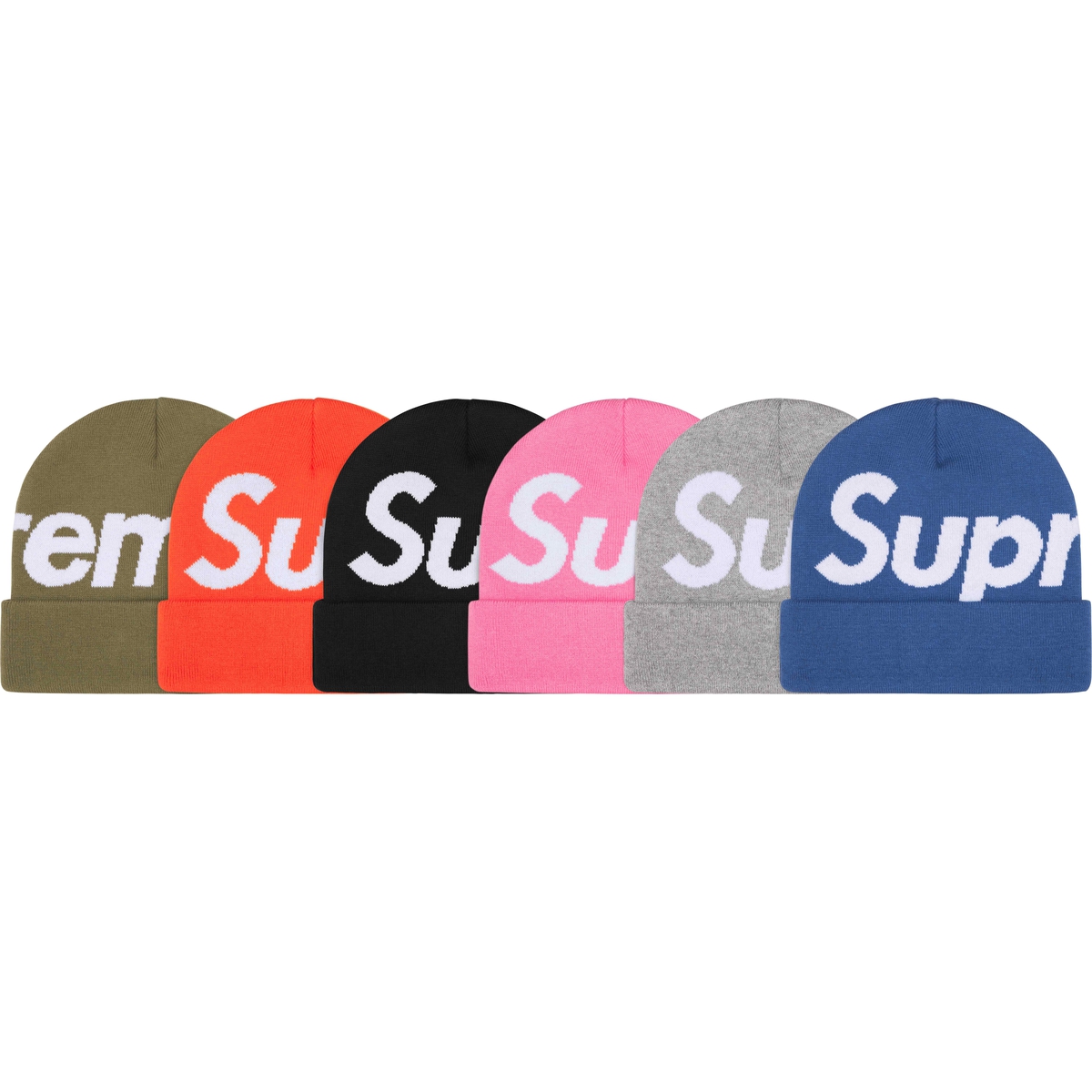 Supreme Big Logo Beanie releasing on Week 16 for fall winter 2024