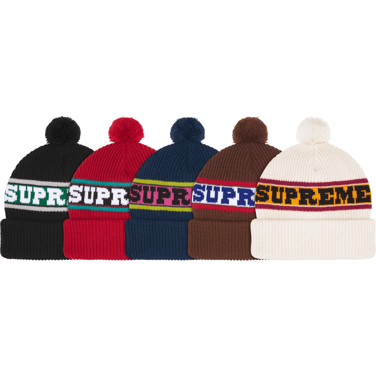 Supreme Big Stripe Beanie releasing on Week 13 for fall winter 2024