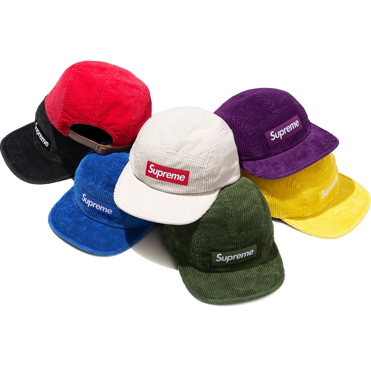 Supreme Corduroy Camp Cap releasing on Week 12 for fall winter 2024