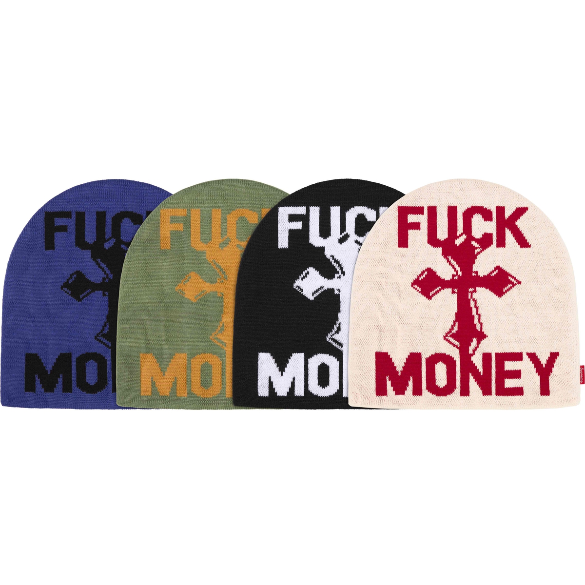 Supreme Fuck Money Beanie releasing on Week 12 for fall winter 2024