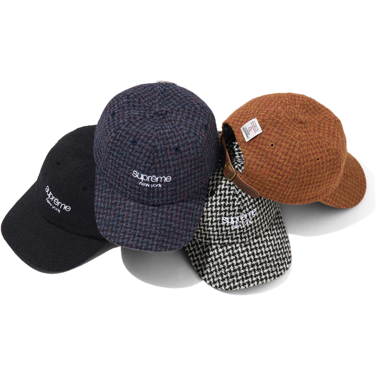 Supreme Harris Tweed 6-Panel releasing on Week 12 for fall winter 2024