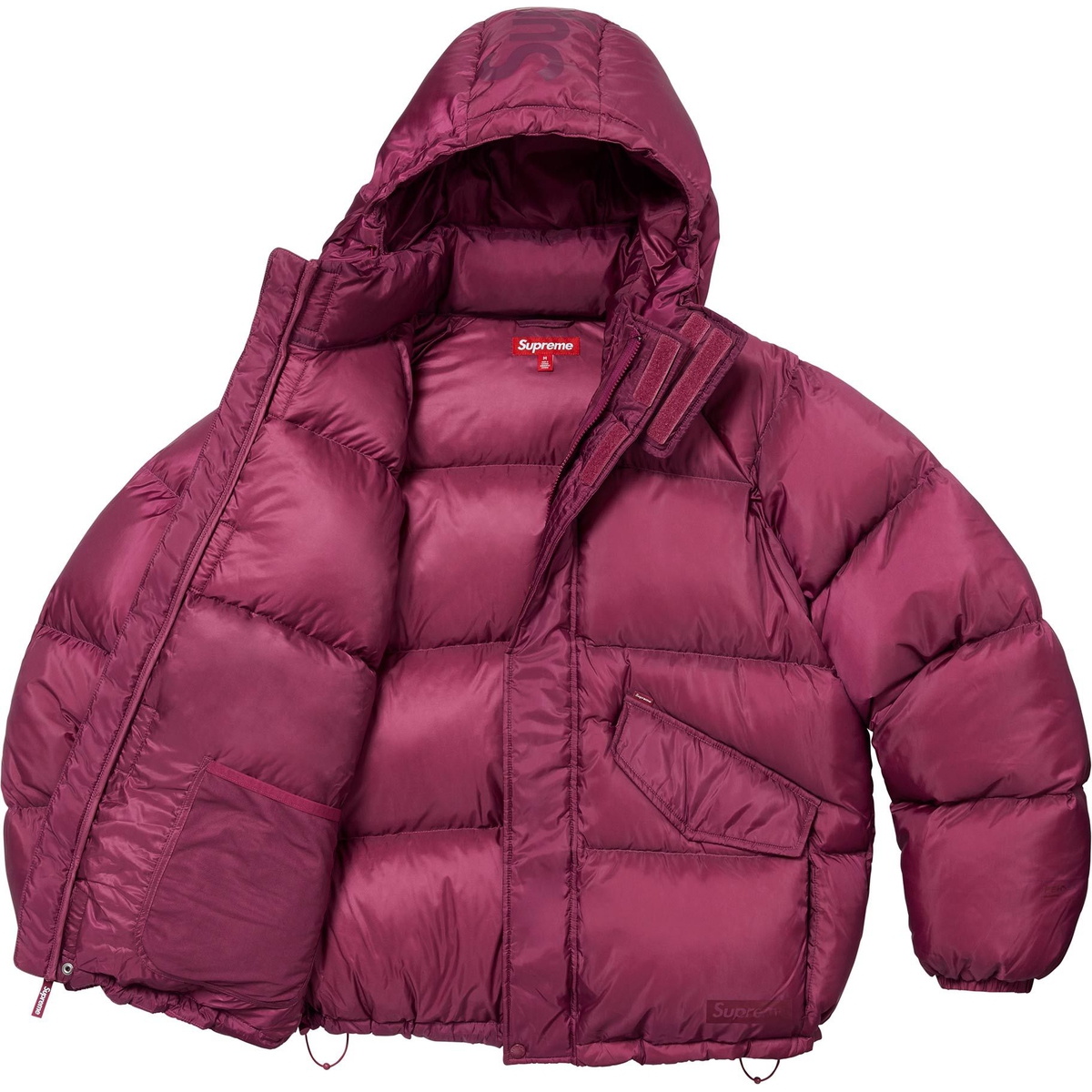 Supreme 700-Fill Down Lightweight Puffer Jacket (FW24) - Magenta - $368