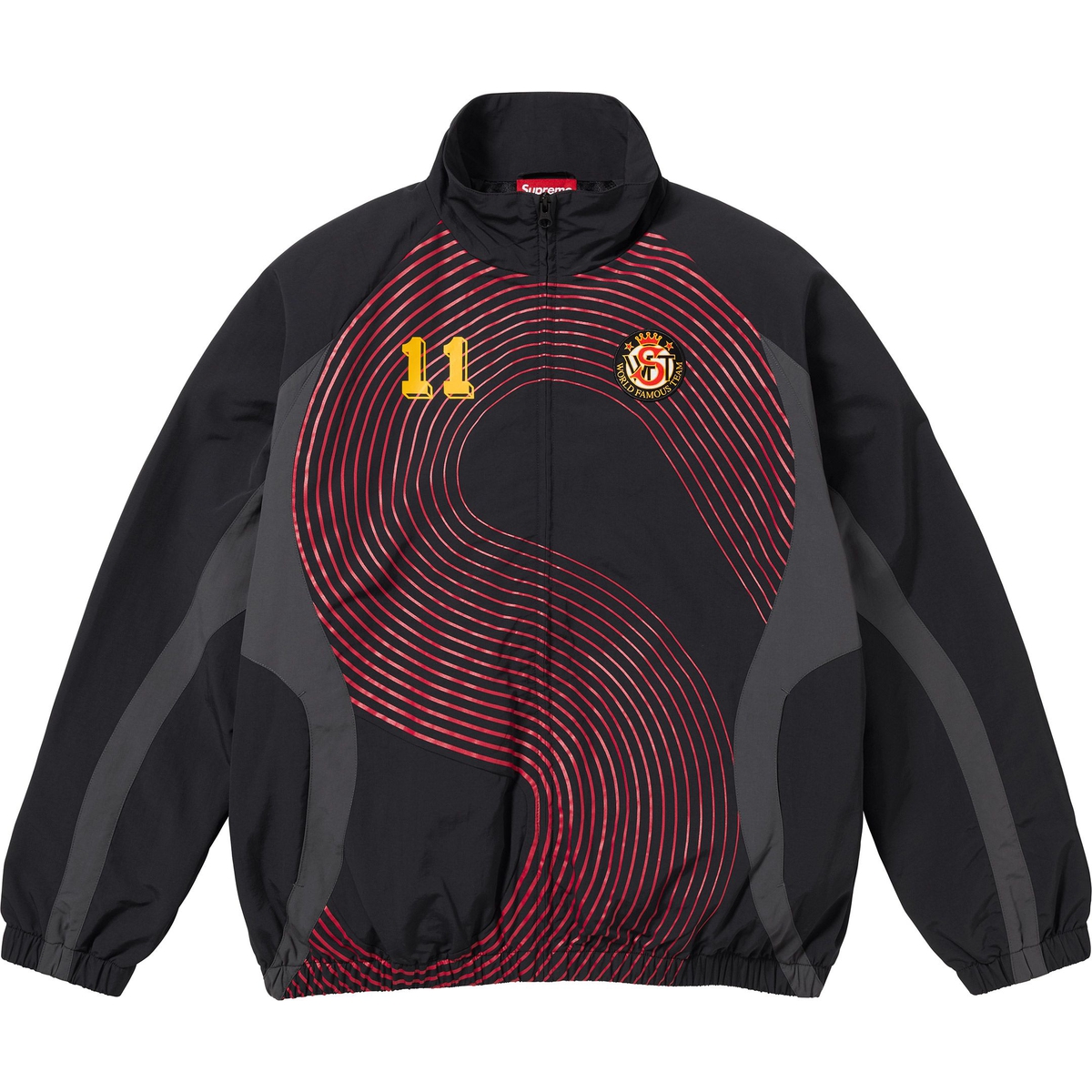 Supreme S Logo Track Jacket (FW24) - Black - $178