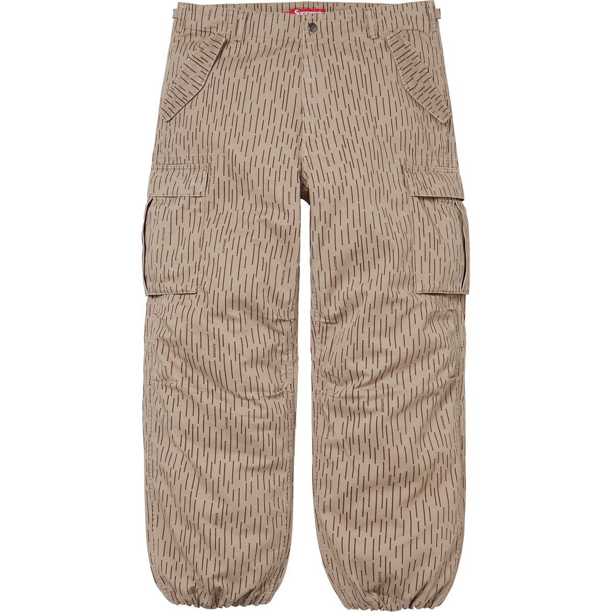 Supreme Cargo Pant (FW24) - Tan Raindrop - $168