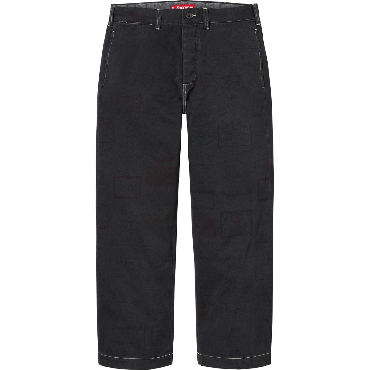 Supreme Chino Pant (FW24) - Overdyed Labels - $158