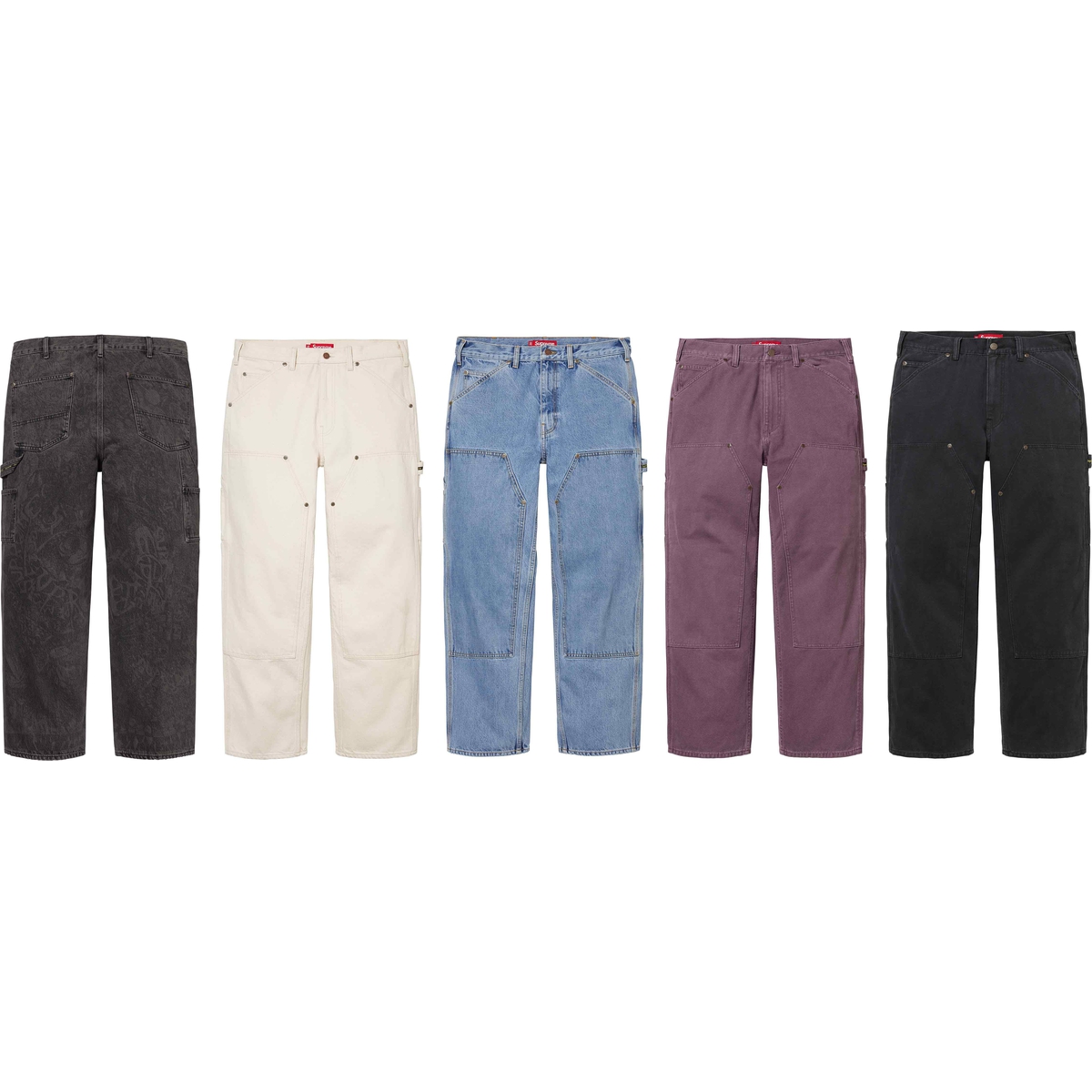 Supreme Double Knee Painter Pant (FW24) - $178