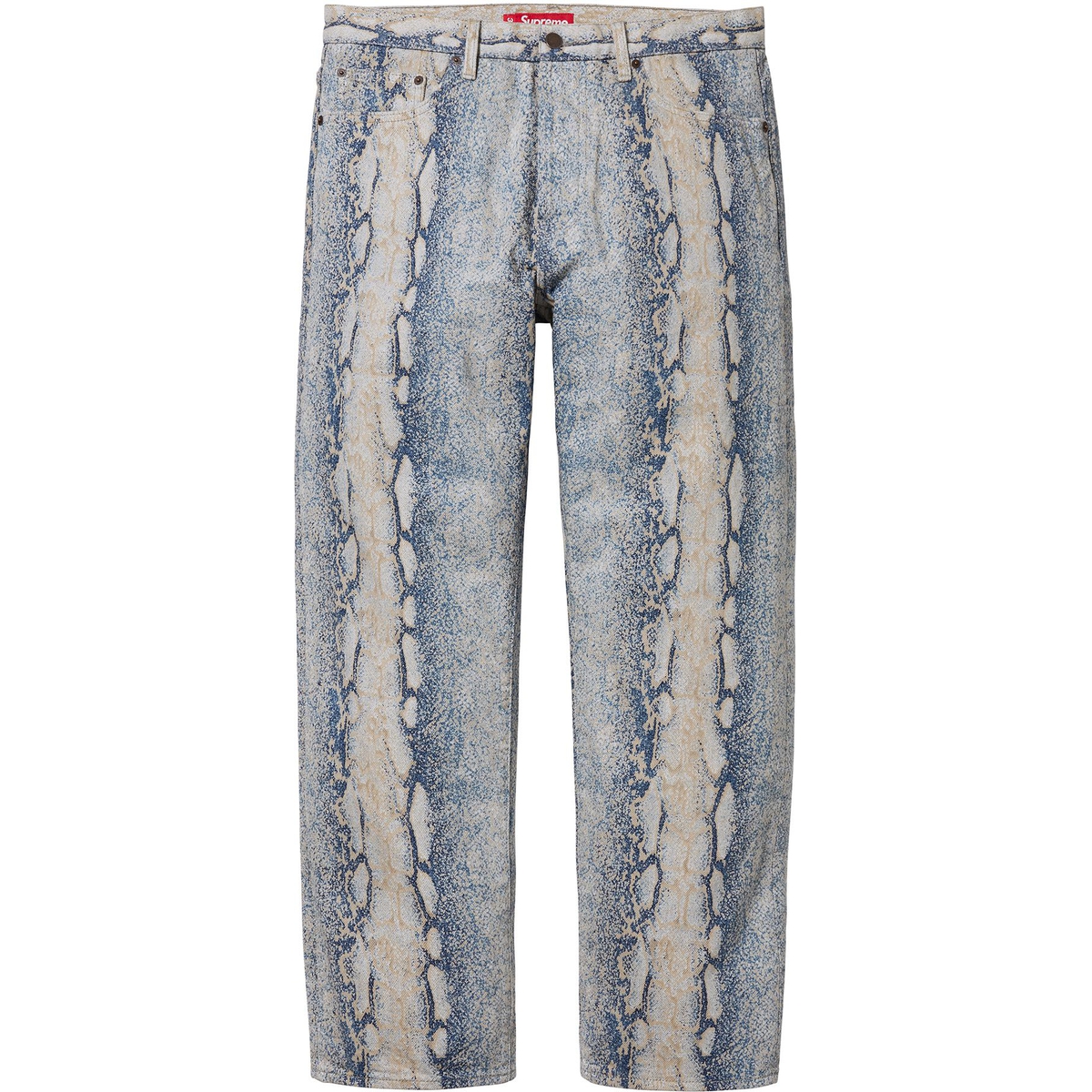 Supreme Regular Jean (FW24) - Snake - $158