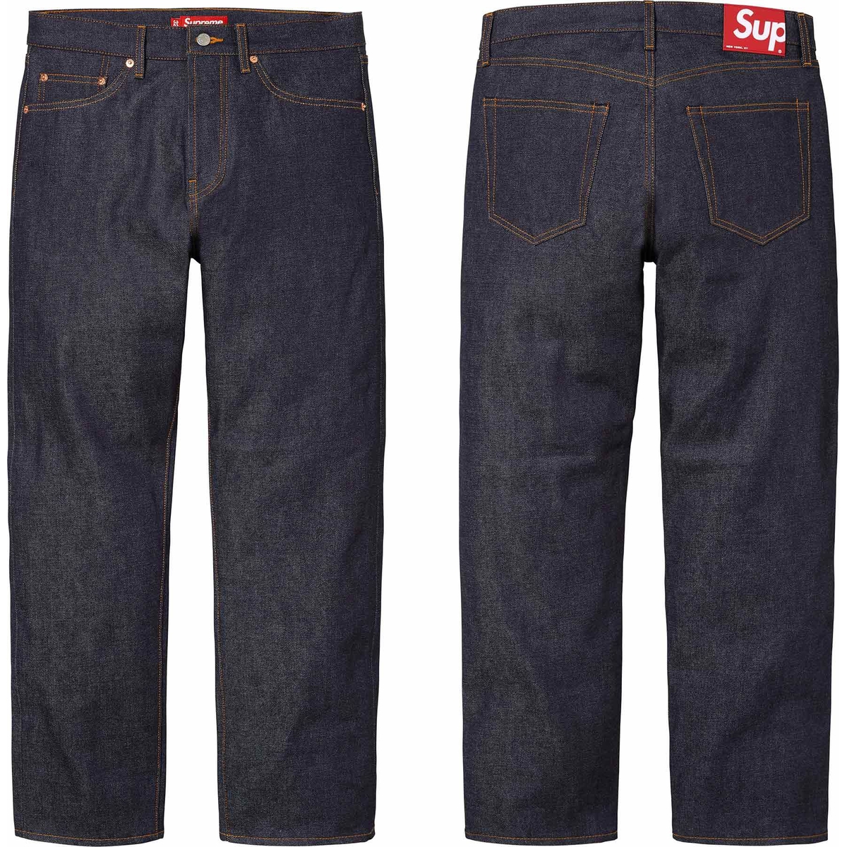 Supreme Rigid Slim Selvedge Jean releasing on Week 1 for fall winter 2024