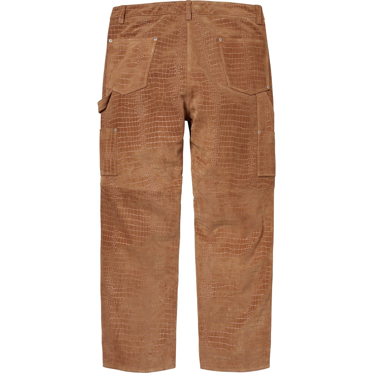Supreme Suede Double Knee Painter Pant (FW24) - Croc - $498