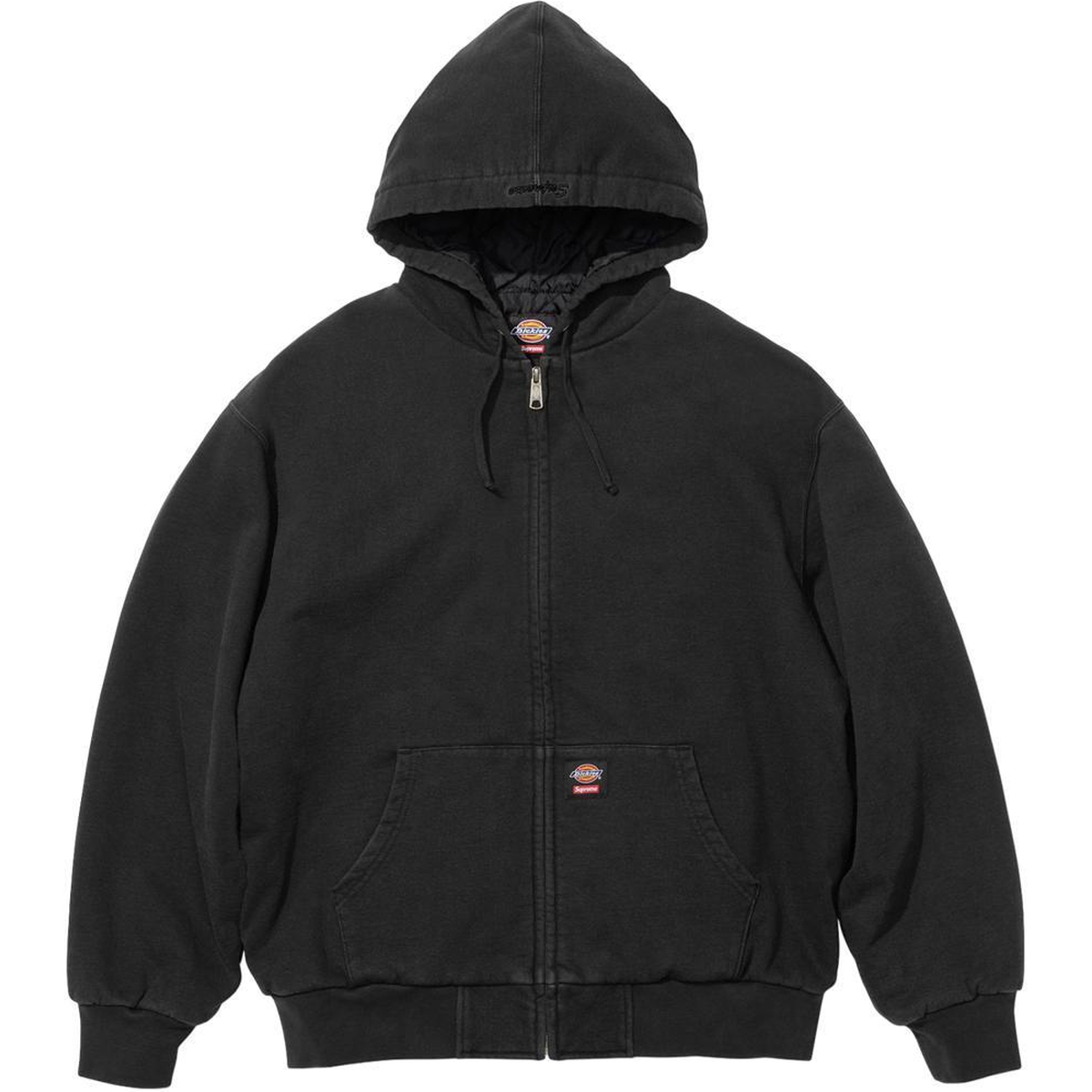 Supreme Supreme Dickies Quilted Lined Zip Up Hooded Sweatshirt (FW24) - $148