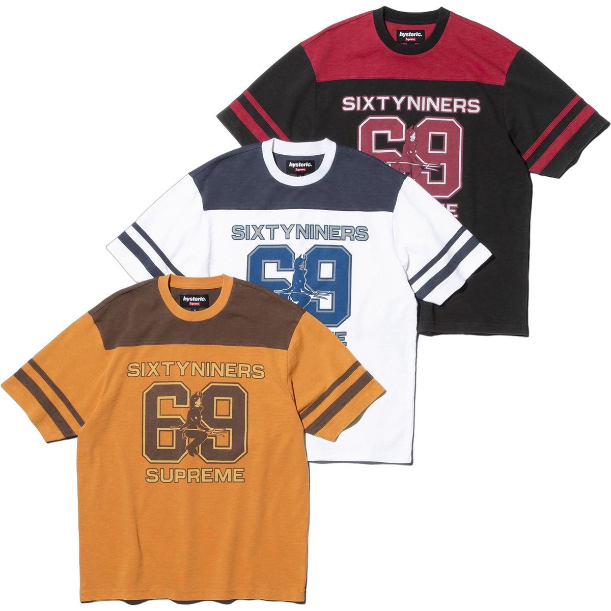 Supreme Supreme HYSTERIC GLAMOUR 69 Football Top (FW24) - $98