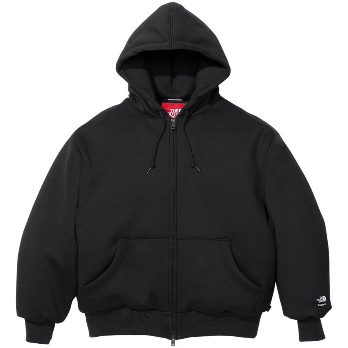 Supreme Supreme The North Face Down Zip Up Hooded Sweatshirt (FW24) - $298