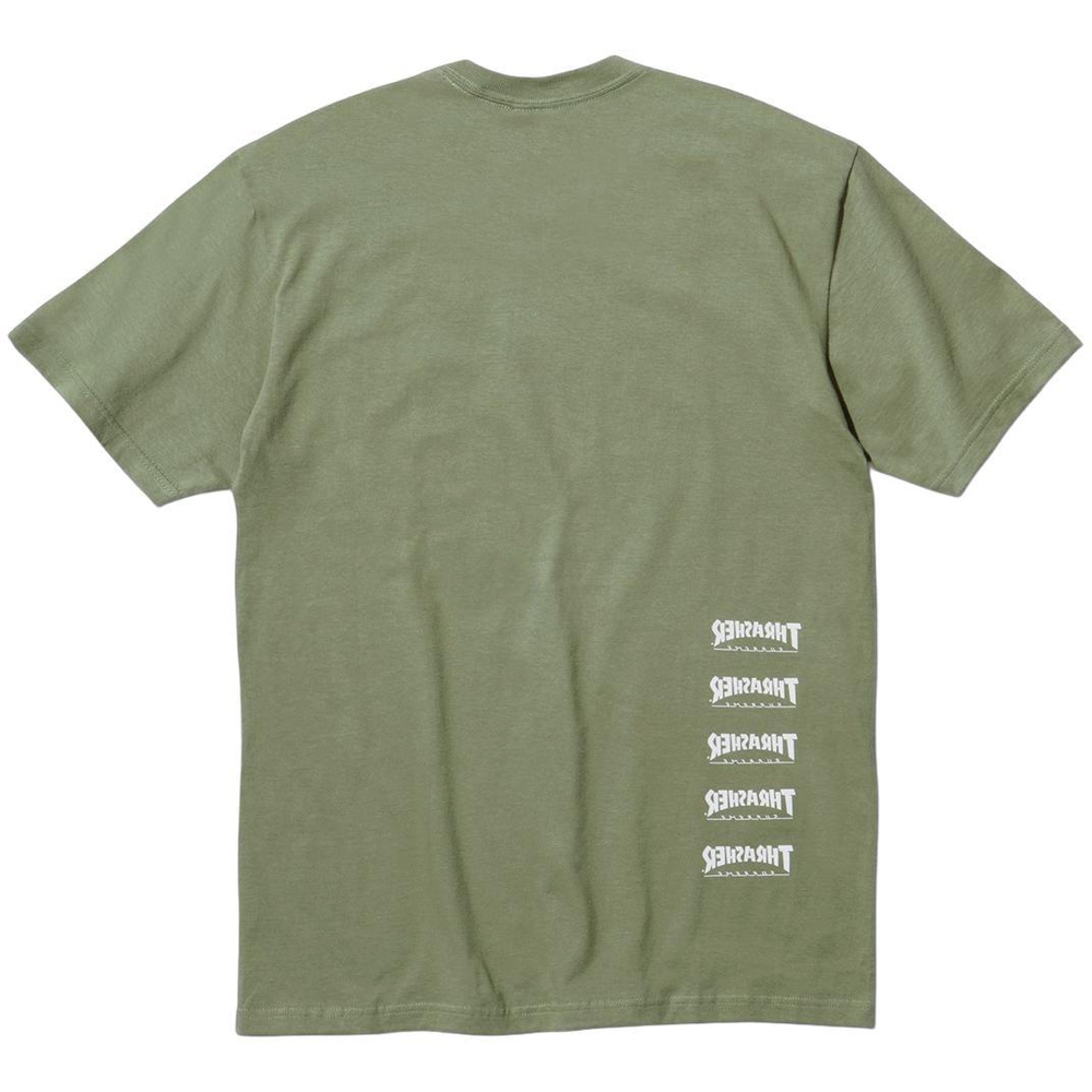 Supreme Supreme Thrasher Back Tail Tee (FW24) - $44