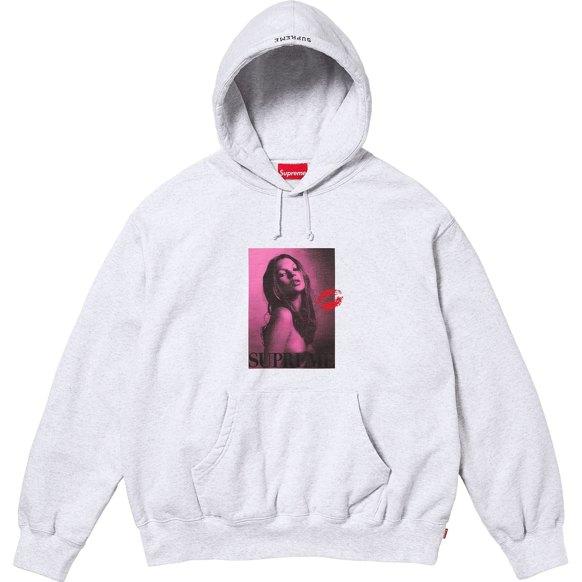 Supreme Kate Moss Hooded Sweatshirt (FW24) - Ash Grey - $178