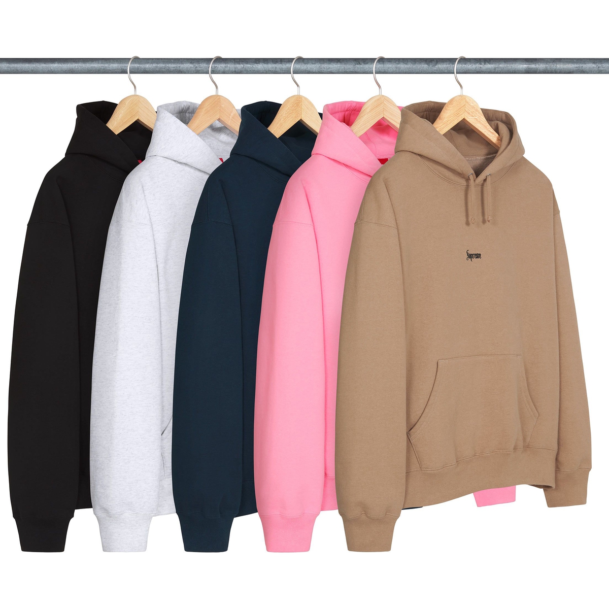 Supreme Micro Logo Hooded Sweatshirt releasing on Week 13 for fall winter 2024