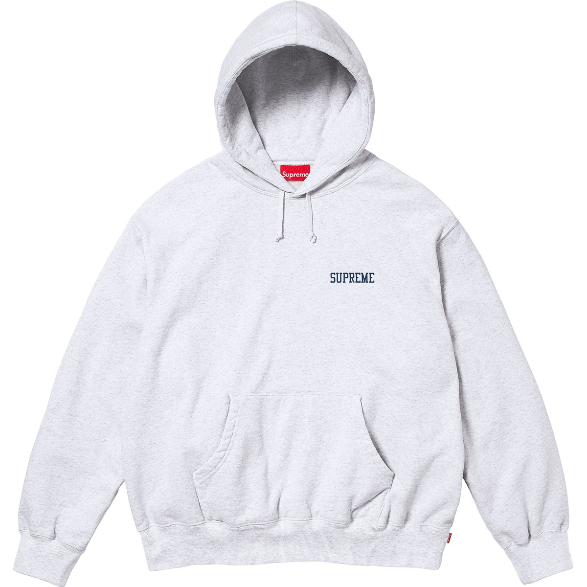 Supreme On God Hooded Sweatshirt (FW24) - Ash Grey - $158
