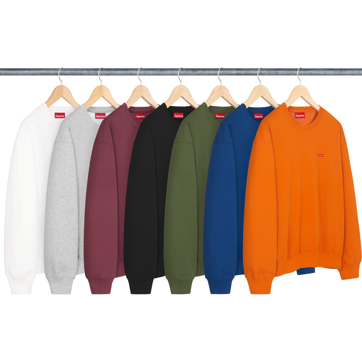 Supreme Small Box Crewneck releasing on Week 12 for fall winter 2024