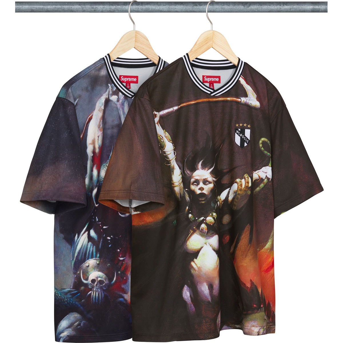Supreme Supreme Frank Frazetta Soccer Jersey (FW24) - $118