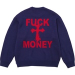 Supreme Fuck Money Sweater (FW24) - Navy