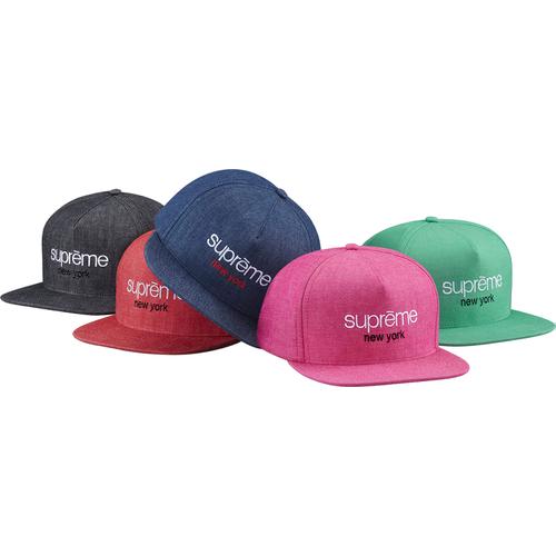 Supreme Classic Logo Denim 5-Panel (SS13)
