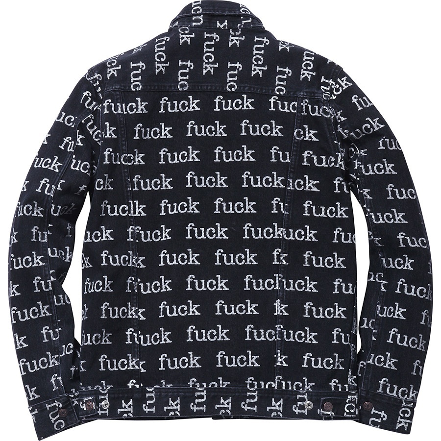 Supreme Fuck Denim Jacket (SS13)