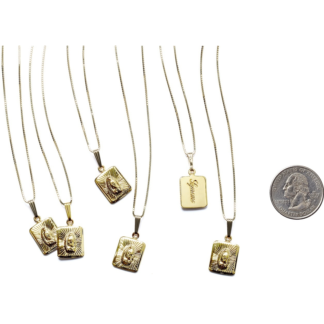 Supreme Virgin of Guadalupe Pendant for spring summer 14 season