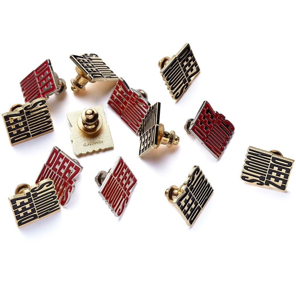 Supreme Deeez Nuuuts Pin for spring summer 14 season
