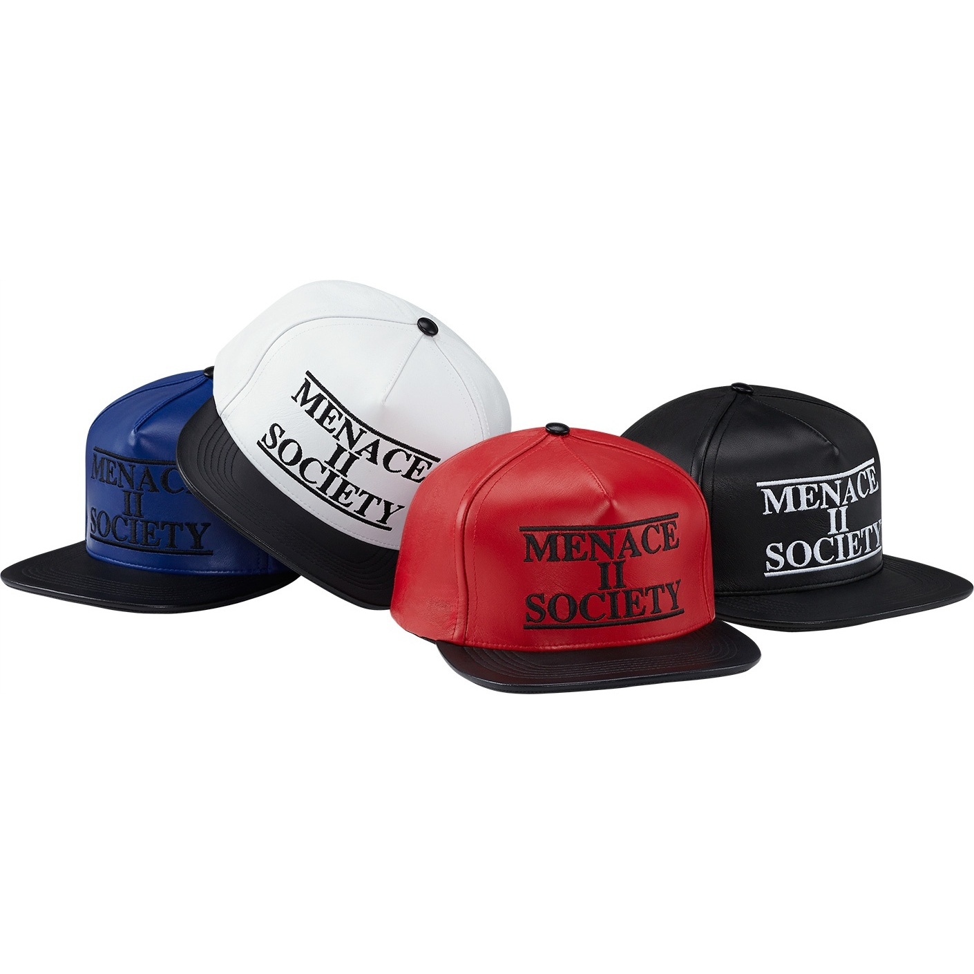 Supreme Menace Leather 5-Panel for spring summer 14 season