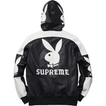 Supreme Supreme Playboy Hooded Leather Jacket (SS14)