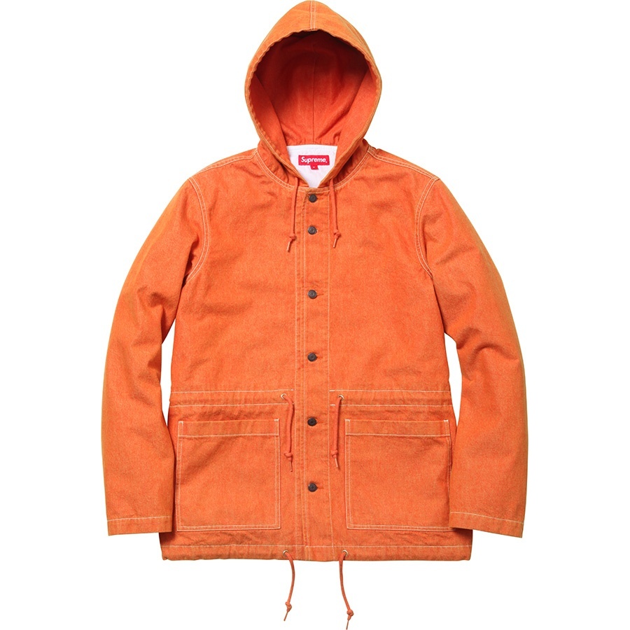 Supreme Hooded Denim Parka (SS14)