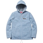 Supreme Denim Hooded Coaches Jacket (SS14)