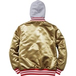 Supreme Hooded Satin Varsity Jacket (SS14)