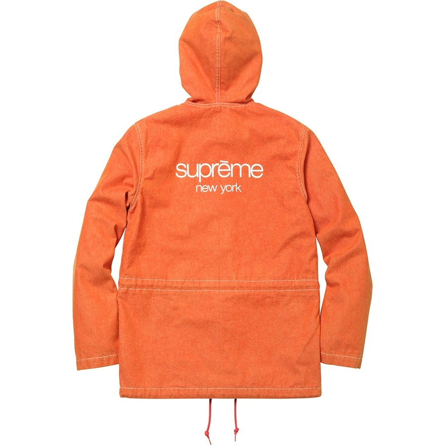 Supreme Hooded Denim Parka (SS14)