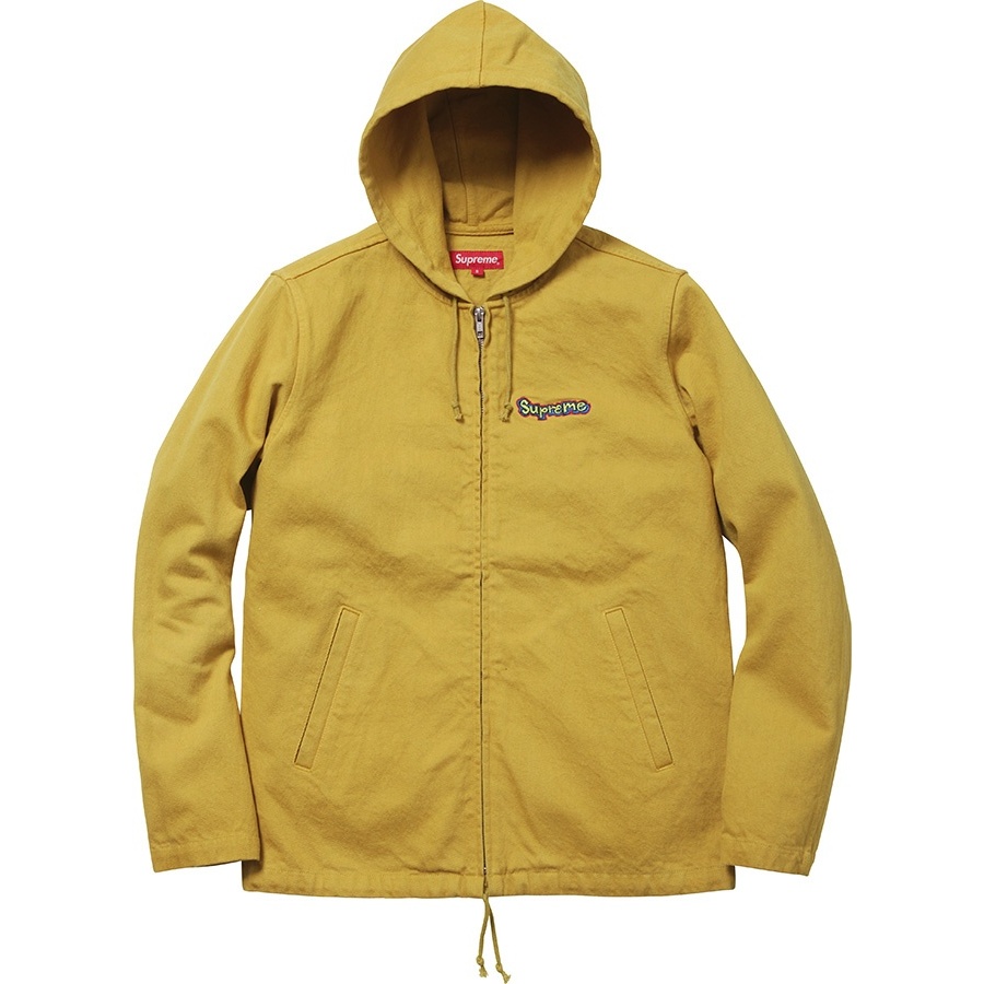 Supreme Denim Hooded Coaches Jacket (SS14)