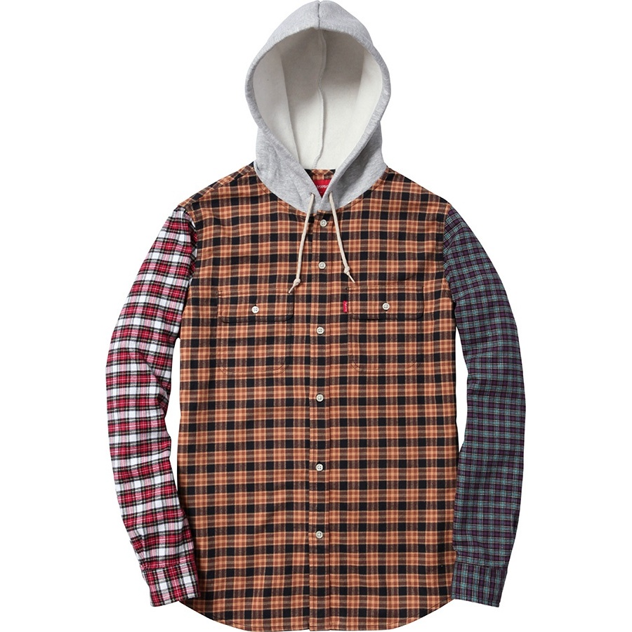 Supreme Hooded Flannel Shirt (SS14)